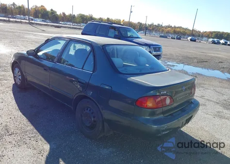 2001 Toyota Corolla Le from USA, damaged, VIN 2T1BR12E41C456247